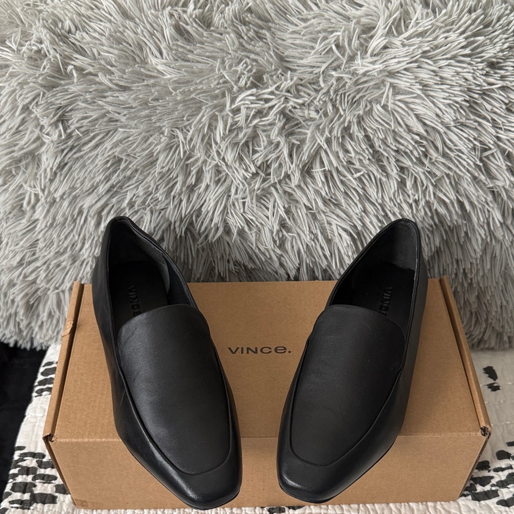 Vince Black Women’s Loafers